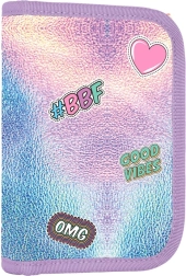 Šolski peresnica OXY GO Shiny, 1-nadstropna z 2 preklopoma, prazna