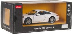 Kovinski model Porsche 911 v merilu 1:24, bel, RASTAR