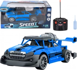 RC avto 1:20 z učinkom pare in lučmi – modro