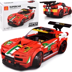 Komplet za sestavljanje dirkalnega avtomobila za otroke od 6 let