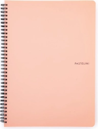 Zvezkov blok A4 Pastelini v marelično oranžni barvi