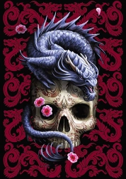 TREFL premium plus sestavljanka – orientalski zmaj (1000 koščkov)