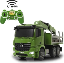 Jamara Mercedes-Benz Arocs RC gozdarski tovornjak za prevoz lesa 1:20, 2,4 GHz
