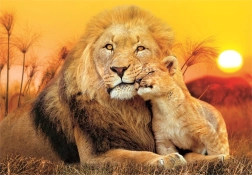 Sestavljanka Clementoni Nepričakovani objem 180 kosov