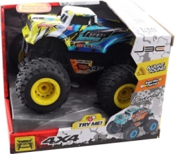 baterijski jeep z velikimi kolesi in zvoki