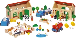 Lesena kmetija My Farm – igralni set 71 delov