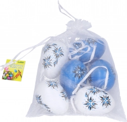 Dekorativna plastična jajca mix