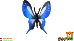 Figurica tropskega modrega metulja Papilio Zooted – 1 kos