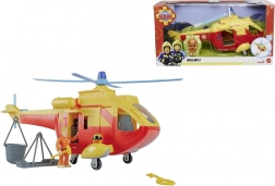 helikopter wallaby ii gasilec sam s figurico ter svetlobnimi in zvočnimi učinki