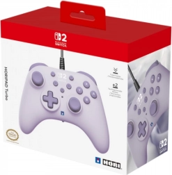 Žični kontroler HORIPAD Turbo za Nintendo Switch v barvi Lavender