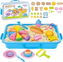 Woopie Kinetični Pesek 1,2 kg Restavracija Mizica z Modelčki