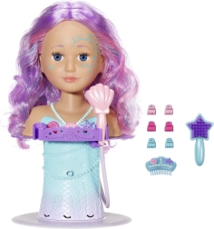 baby born sestrica glava za česanje morska vila s prho