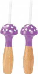 Vijolična kolebnica s pikami VILAC