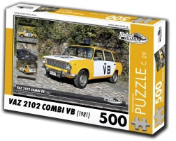 Sestavljanka Retro-avtomobili VAZ 2102 Combi VB 500 koščkov
