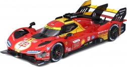 kovinski model bburago 1:24 ferrari 499p – zmagovalec 24h le mansa 2024