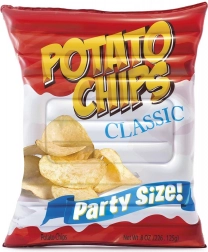 Napihljiva Vzmetnica V Obliki Vrečice Čipsa