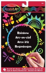 Bleščeča praskalna mavrična tabla