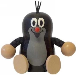 Detoa Krtko velika lesena dekoracija