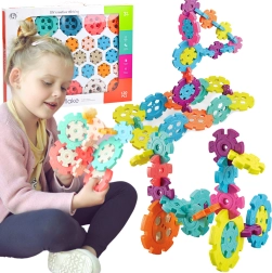 Konstruktor Woopie Snežinke 120 kosov