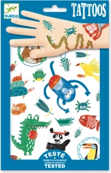 Začasne tetovaže z motivom živali v džungli – DJECO