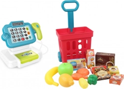 Blagajna z nakupovalnim vozičkom s svetlobnimi in zvočnimi učinki