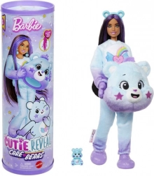 Barbie Cutie Reveal – Care Bears, serija 2, vijolična punčka