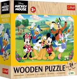 Lesene puzzle MICKEY IN PRIJATELJI 24 kosov
