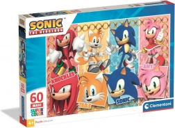 Clementoni puzzle ježek Sonic MAXI 60 kosov
