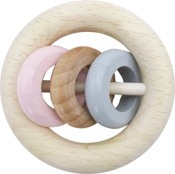 Hess ropotuljica trije obročki rožnati