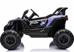 Otroški električni avto buggy 4x4 KUROMI – vijoličen