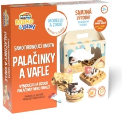 Modelo samoutrjujoča modelirna masa – palačinke in vaflji ustvarjalni set