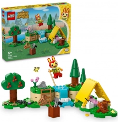 Lego Animal Crossing zunanja zabava z Bunnie – kamp set za otroke