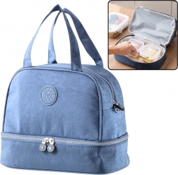 Izolacijska termotorba za kosila modra