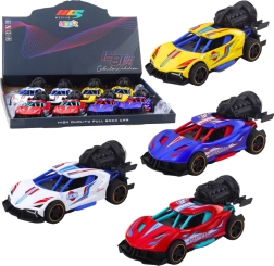 Športni avtomobilček z učinki svetlobe, zvoka in dima 1:36