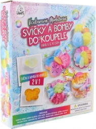 Komplet za izdelavo sveč in kopalnih bomb
