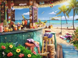 Sestavljanka Plažni bar 1500 koščkov RAVENSBURGER