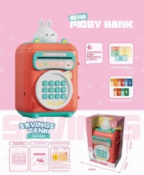 Kovček za prihranke sef zajček