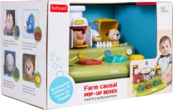 Interaktivna pojavljajoča se živalska kmetija za najmlajše