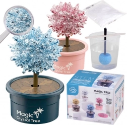 Znanstveni set za gojenje kristalov – čarobno kristalno drevo sreče