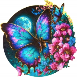 Lesene sestavljanke metulj 200 koščkov ESC WELT