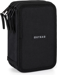 Troposteljni etui UNICOLOR črne barve