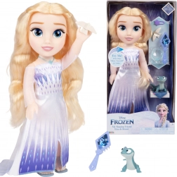 Pevajoča punčka DISNEY PRINCESS Elsa Frozen 35 cm z dodatki