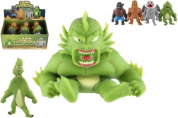 Antistresna pošast iz mehkega silikona, polnjena s peskom, 15 cm