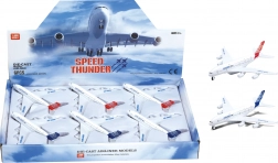 Kovinsko letalo s povratnim mehanizmom 14 cm