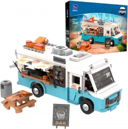 Gradbeni komplet PANTASY retro food truck – 2196 kosov