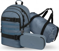 Set šolskih torb Skate Dust Modra: nahrbtnik, peresnica, športna torba