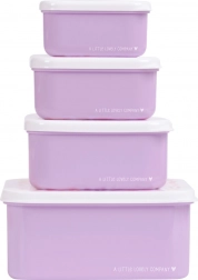 Komplet škatlic za prigrizke Cvetlični vrt - A Little Lovely Company