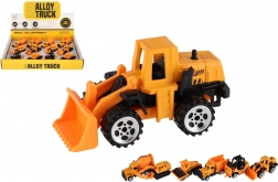 Mini gradbena vozila kovina/plast 7 cm prosto gibanje mix vrst