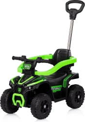 Poganjalec z vodilno palico ATV zelen CHIPOLINO