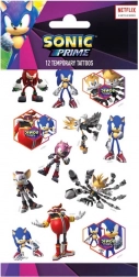 začasne tetovaže SONIC – komplet samolepilnih motivov